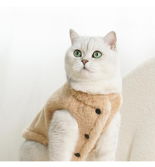Chaleco Térmico para Gatos con Forro Polar Grueso - Abrigo Impermeable Anti-Pelusa - Image 8