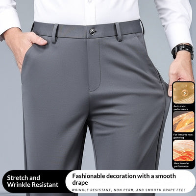 Pantalones Casuales Gruesos para Hombre - Otoño e Invierno - Image 9