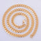 Stainless steel six-sided grinding keel chain Dorado 3.6mm 45cm
