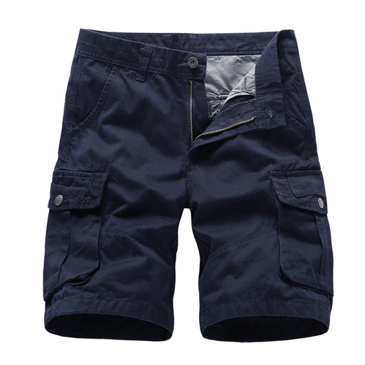Pantalones Cortos Cargo Talla Grande con 5 Bolsillos - Image 3