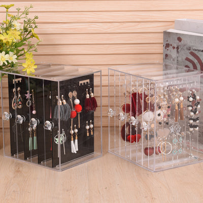 Organizador de Joyas Acrílico Transparente de Escritorio - Image 2