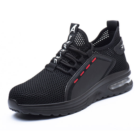 Zapatos de Seguridad Laboral Hombre Ligeros con Punta de Acero Antiaplastamiento - Image 3