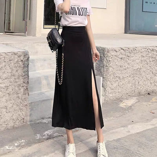 Falda Vintage Cintura Alta