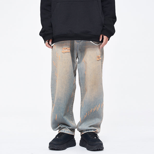 Pantalones Retro Holgados Estilo Papá