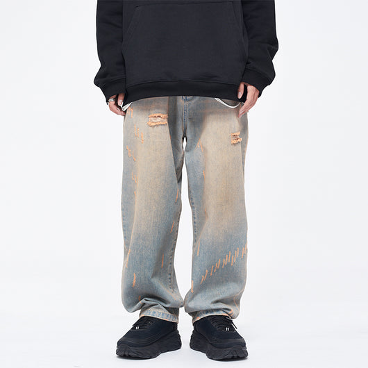 Pantalones Retro Holgados Estilo Papá