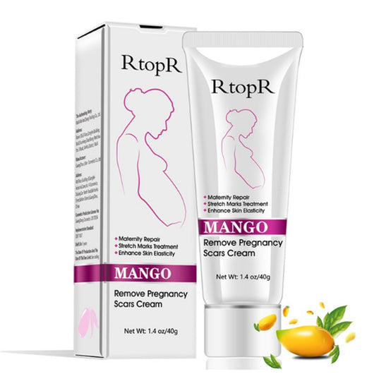 Crema Natural para Estrías de Embarazo - Reparación Intensiva sin Irritación