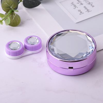 Estuche Portador de Lentes de Contacto Diseño Diamante Kawaii - Image 17
