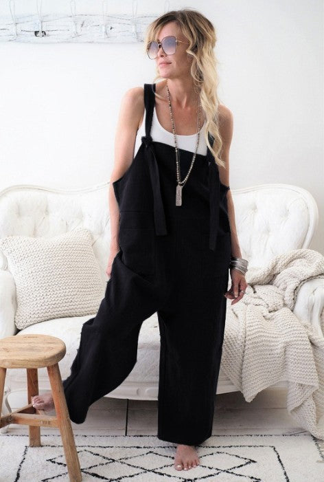Overol Casual Talla Grande con Bolsillos en Multicolor
