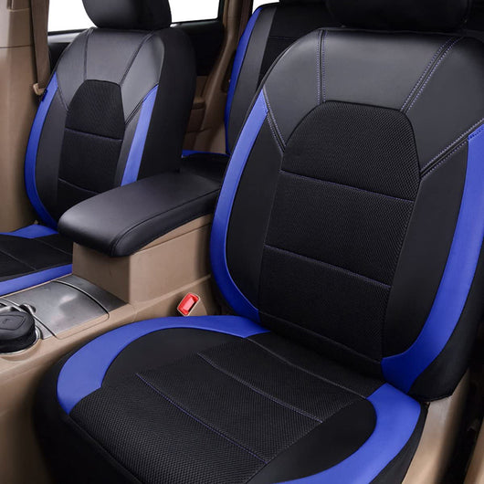Funda de Asiento de Auto con Costura Sándwich en Cuero PU Premium - Image 29
