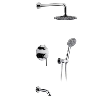 Conjunto de Ducha Empotrada Negra con Control de Temperatura - Image 27