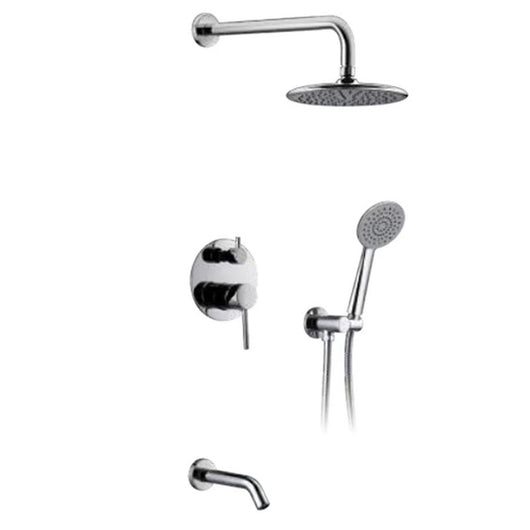 Conjunto de Ducha Empotrada Negra con Control de Temperatura - Image 27