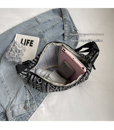 Bolso Bandolera Étnico Dumpling de Gran Capacidad - Estilo Moderno para Mujer - Image 35