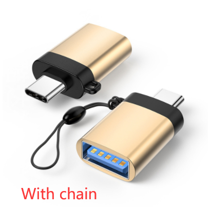 Adaptador USB-C a USB 3.0 Hembra con Cadena de Seguridad - Image 9