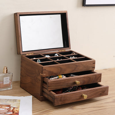 Gabinete de Almacenamiento en Madera Maciza para Cosméticos - Image 3