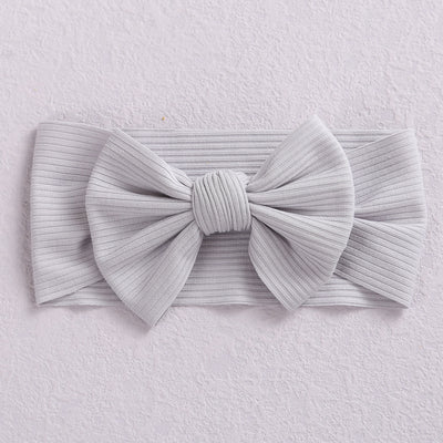 Diadema Elástica Ancha con Moño para Bebé y Niña - Image 10