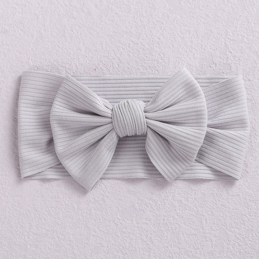 Diadema Elástica Ancha con Moño para Bebé y Niña - Image 10