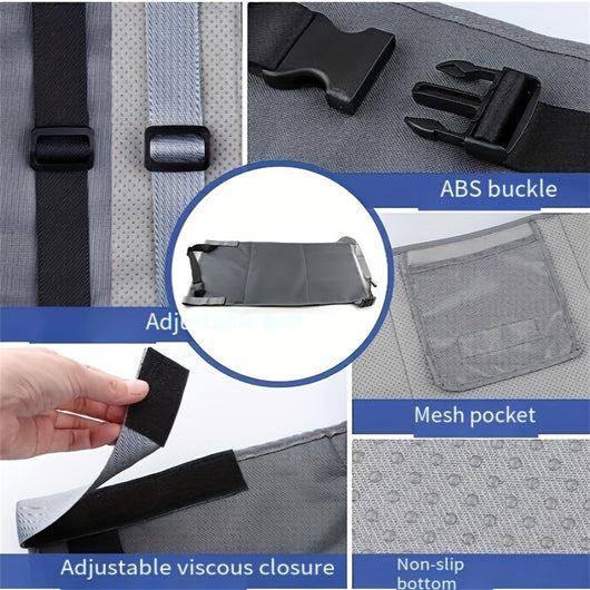 Reposapiés Extensible para Avión - Almohadilla de Apoyo Portátil para Mayor Comodidad - Image 3