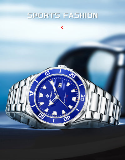 Reloj de Cuadrante Grande para Hombre - Estilo Empresarial con Movimiento de Cuarzo - Image 18
