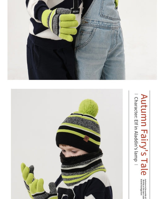 Conjunto Invernal Completo: Gorro, Bufanda y Guantes Acolchados - Image 20