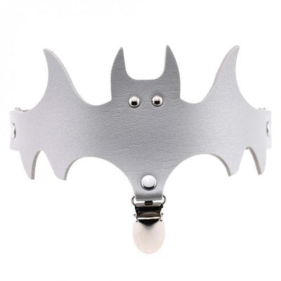 Calcetines de Muslo con Alas de Murciélago y Anillo de Cuero para Halloween - Image 18