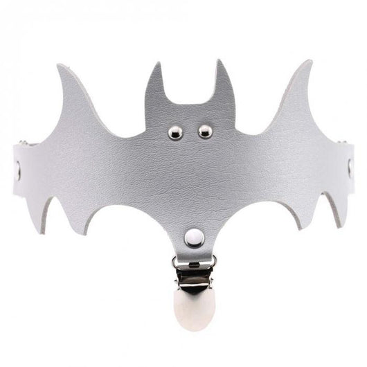 Calcetines de Muslo con Alas de Murciélago y Anillo de Cuero para Halloween - Image 18