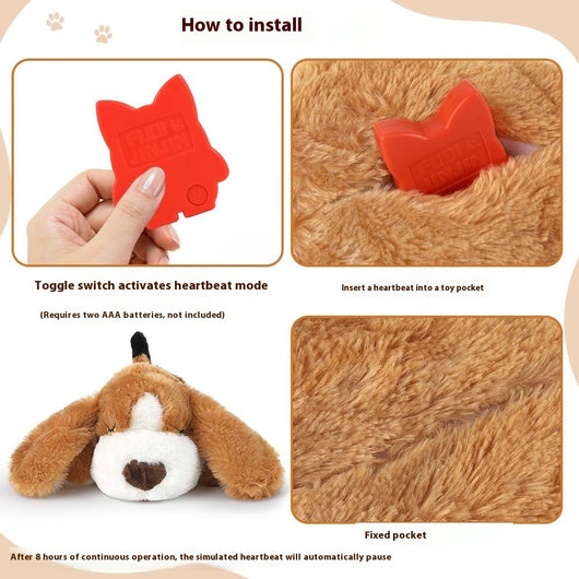 Peluche Reconfortante con Latido Cardíaco para Dormir - Image 17