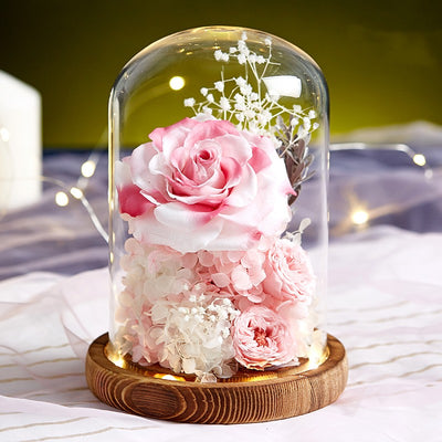 Rosa Gigante Eterna en Cúpula de Cristal - Regalo Romántico para San Valentín - Image 8