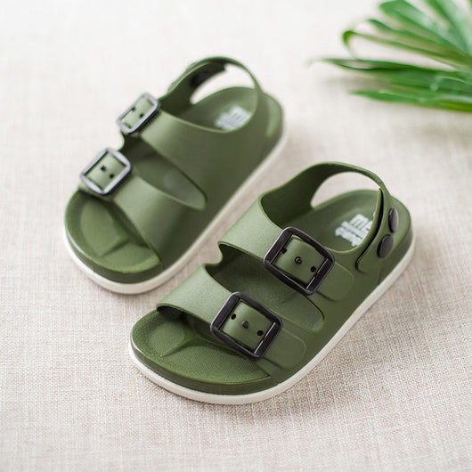 Zapatos de Playa Infantiles Estilo Británico Antideslizantes - Image 13
