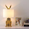 Lámpara de Mesa Conejo para Dormitorio - Iluminación Decorativa Moderna