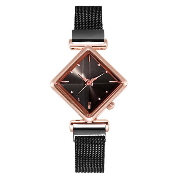 Pulsera de Reloj con Diamantes