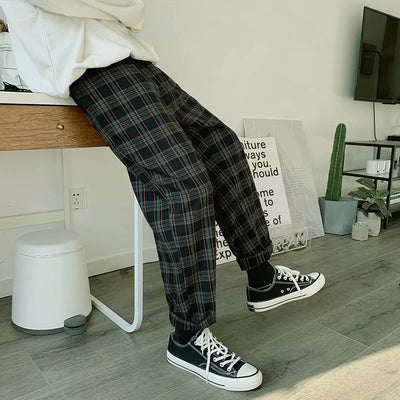Pantalones Harem Cuadrille Estilo Coreano Sueltos para Hombre - Image 6