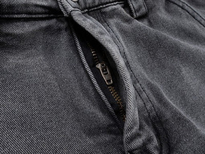 Pantalones Rectos para Hombre con Doble Costura y Detalle de Volantes - Image 3