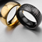 Anillo para Hombre con Grabado del Sutra del Corazón