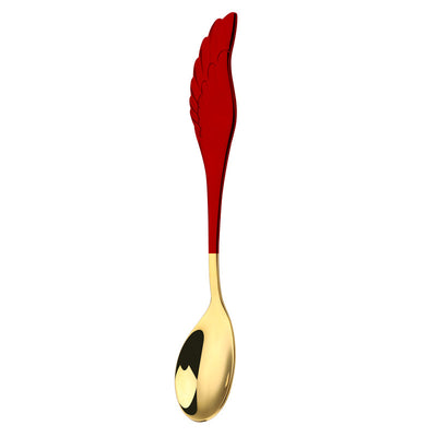 Cuchara de Acero Inoxidable 304 con Alas - Diseño Viral para Café, Postre y Helado - Image 2