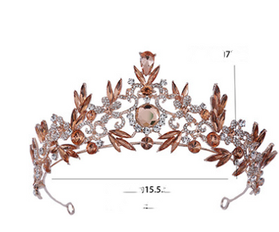 Joya de Adulto Crown Alloy con Cristales Brillantes - Image 12