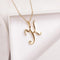 Words love necklace Golden K