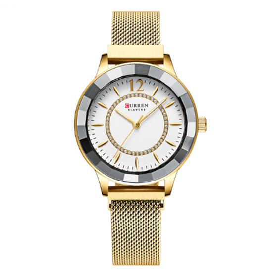 Reloj Elegante con Pulsera de Malla y Cierre Magnético
