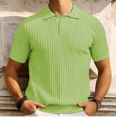 Camisa Casual Hombre Manga Corta Cuello Solapa Ajuste Relajado - Image 18