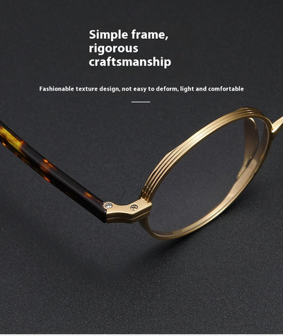 Armazón de Gafas Retro Titanio Puro Alta Densidad - Image 13