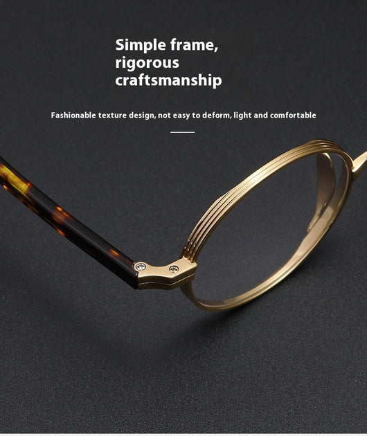 Armazón de Gafas Retro Titanio Puro Alta Densidad - Image 13