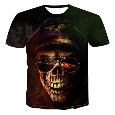 Camisetas 3D Calavera para Hombre - Diseño Impactante - Image 4