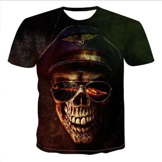 Camisetas 3D Calavera para Hombre - Diseño Impactante - Image 4
