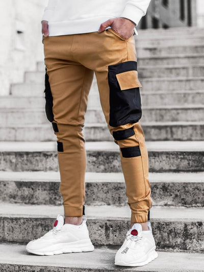Pantalones de Vestir con Bolsillos Tejidos y Costura Reforzada - Image 20