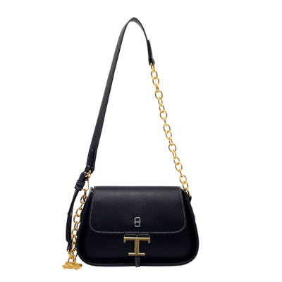 Bolsa Femenina con Hebilla Metálica de Moda y Combinación de Colores - Image 14