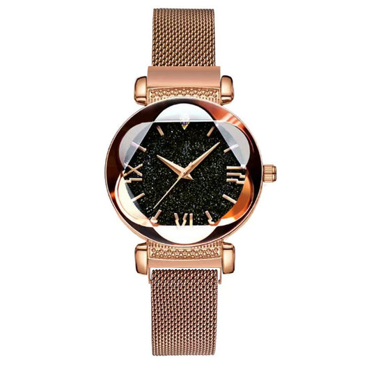 Reloj de Mujer Cielo Estrellado Magnético con Diseño Romano - Image 3