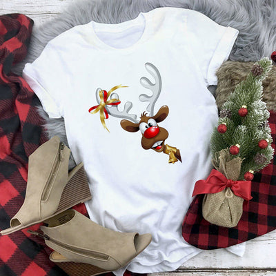 Playera Navideña Estampado Santa Claus - Diseño Casual Unisex - Image 17