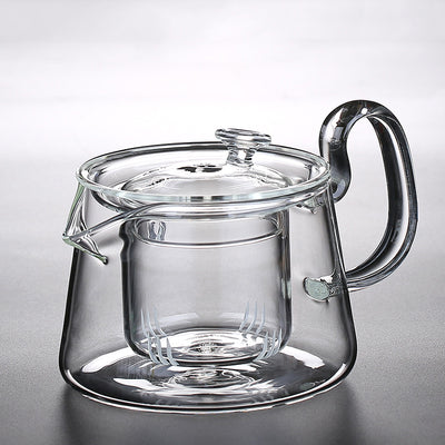 Juego de Tetera de Vidrio Templado Resistente al Calor con Filtro para Té - Image 2