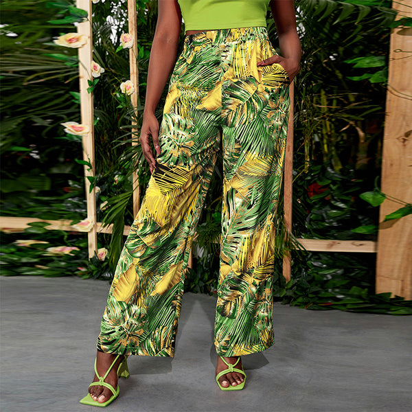 Pantalones Yoga Casuales Estampados para Primavera y Verano