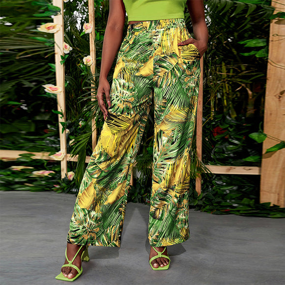 Pantalones Yoga Casuales Estampados para Primavera y Verano