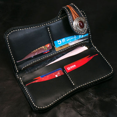 Billetera Larga de Cuero para Hombre - Diseño Elegante y Funcional - Image 4